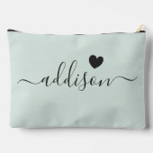 Bruidsmeisje Modern Schrift Licht Munt Hart Etui (Achterkant)