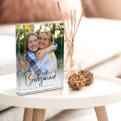 Bruidsmeisje Moderne Minimalistische Bachelorette Fotoblokken