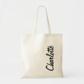 Bruidsmeisje | Moderne script bruidsmeisjesfeest n Tote Bag (Voorkant)