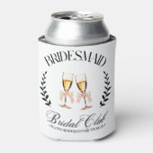Bruidsmeisje Naam aanpassen Coquette Bachelorette Blikjeskoeler (Blikje Voorkant)
