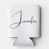 Bruidsmeisje Naam aanpassen Coquette Bachelorette Blikjeskoeler (Achterkant)