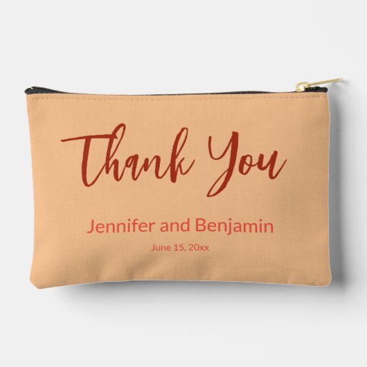 bruidsmeisje naam dank u bruid bruidegom trouwdatu etui (Achterkant)