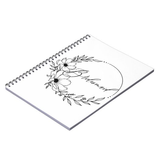 bruidsmeisje notitieboek (Linkerzijde)