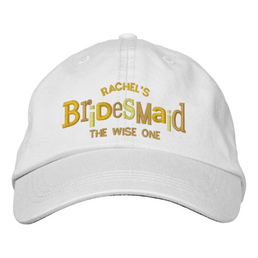 bruidsmeisje partij bruiloft cadeau pet (Voorkant)