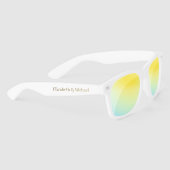 Bruidsmeisje, Persoonlijke Trouwfeest Uitnodiging Zonnebrillen (Rechts)