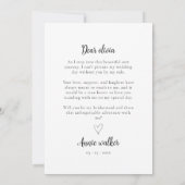 Bruidsmeisje Photo Strip 3 Afbeeldingen voorstel K Kaart (Achterkant)