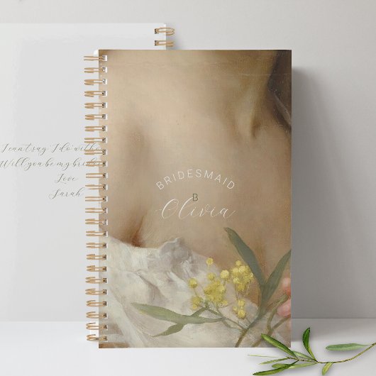 Bruidsmeisje Planner Romantische Vintage gepersona