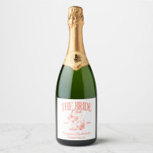 Bruidsmeisje Retro Cocktail Oranje Bruid