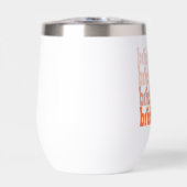 Bruidsmeisje retro oranje, gepersonaliseerd (Voorkant)