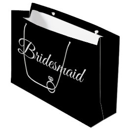 bruidsmeisje ring groot cadeauzakje