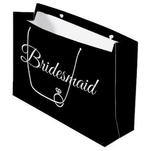 bruidsmeisje ring groot cadeauzakje
