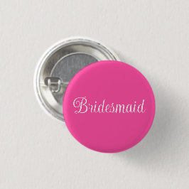 Bruidsmeisje Ronde Button 3,2 Cm