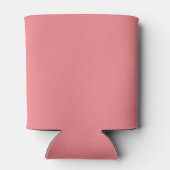 Bruidsmeisje Roze Elegant Script Cadeaus Bruilofte Blikjeskoeler (Achterkant)