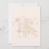 Bruidsmeisje Roze Verlovingsfotokaart (Achterkant)