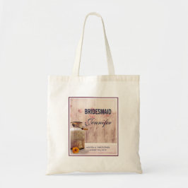 Bruidsmeisje Rustieke Melkbus Landelijke Trouwdag Tote Bag