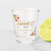 Bruidsmeisje Shotglazen | Boho Palm Cocktail Shot Glas (Voorkant)