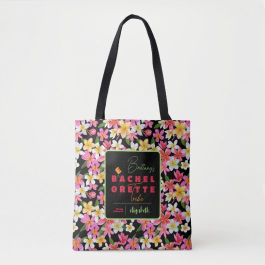 Bruidsmeisje Stam Bloemen Tote Bag (Voorkant)