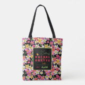 Bruidsmeisje Stam Bloemen Tote Bag (Achterkant)