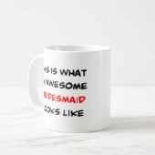 bruidsmeisje, super koffiemok (Voorkant links)