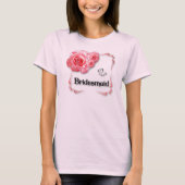 Bruidsmeisje T-shirt (Voorkant)