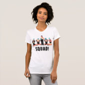 Bruidsmeisje T-Shirt Bruid Squad (Voorkant volledig)