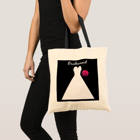 Bruidsmeisje tas - bruidsjurk (Voorkant (product))