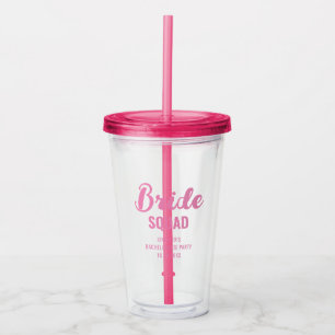 Bruidsmeisje Tekst Bachelorette Feest Bruidsuitvaa Acryl Drinkbeker