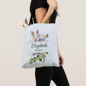 Bruidsmeisje Tote met Delicate Bloemendesign Bag (Dichtbij)