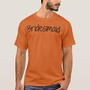 Bruidsmeisje trui crew neck schattig Bruid cadeau T-shirt