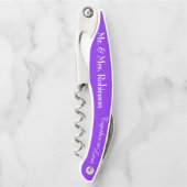 Bruidsmeisje Violet Trouwcadeau Kurkentrekker (Voorkant)