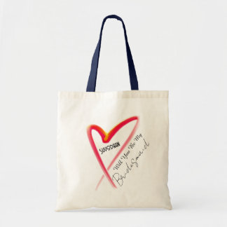 Bruidsmeisje Voorstel Bachelorette Feest Budget Tote Bag