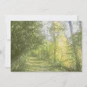 bruidsmeisje voorstel bos kaart (Achterkant)