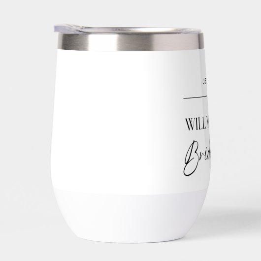 Bruidsmeisje voorstel eenvoudig (Rechts)