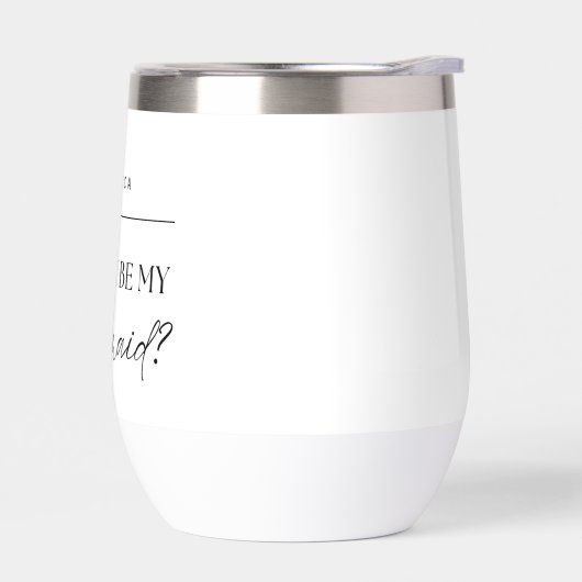 Bruidsmeisje voorstel eenvoudig (Links)