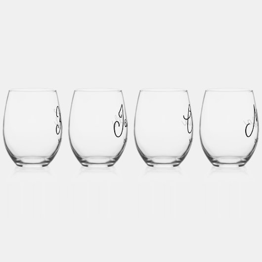 bruidsmeisje voorstel geschenk aangepaste wijn gla wijnglas zonder voet (Rechts)