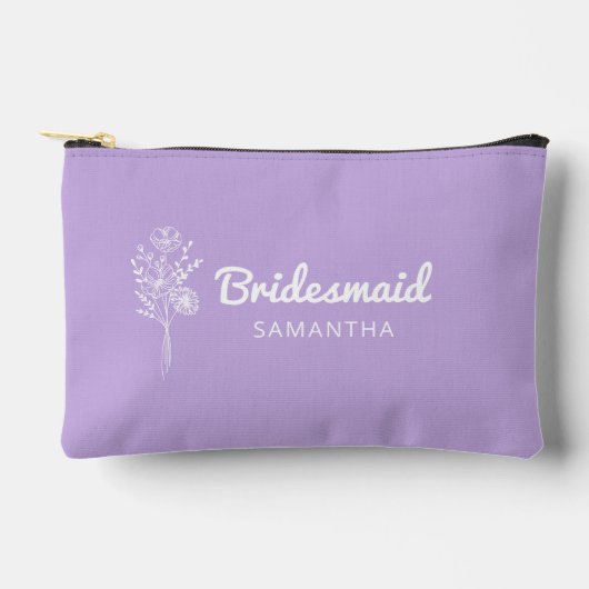 Bruidsmeisje Voorstel Getuige Make-uptasje Etui (Voorkant)