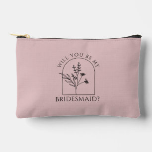 Bruidsmeisje Voorstel Getuige Make-uptasje Etui
