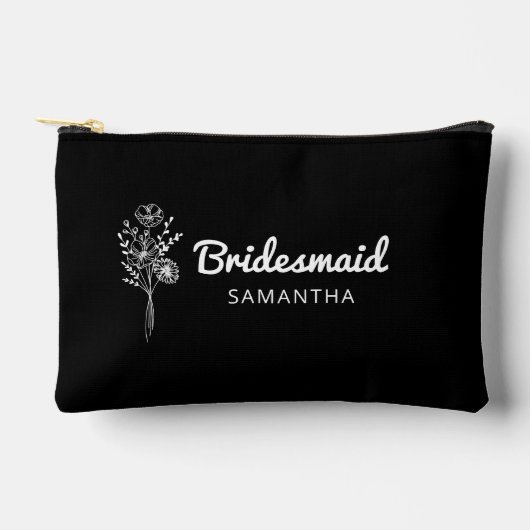 Bruidsmeisje Voorstel Getuige Make-uptasje Etui (Voorkant)
