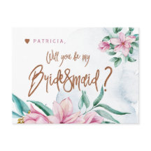 Bruidsmeisje voorstel glamour zal je mijn bruidsme