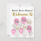 Bruidsmeisje voorstel - Kaart (Voorkant)