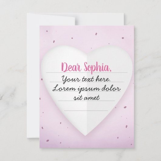 Bruidsmeisje voorstel - Kaart (Achterkant)