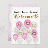 Bruidsmeisje voorstel - Kaart (Voorkant / Achterkant)