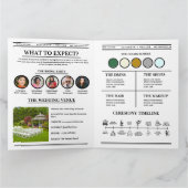 Bruidsmeisje voorstel krant unieke Maid of Honor Kaart (Binnen)