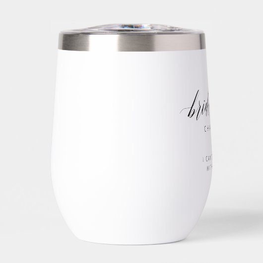 Bruidsmeisje voorstel moderne bruids partij (Voorkant)