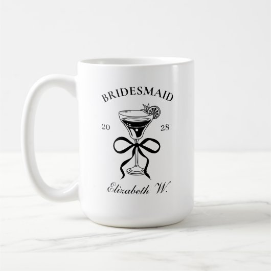 Bruidsmeisje voorstel Mok | Aangepaste bruids part (Links)