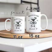 Bruidsmeisje voorstel Mok | Aangepaste bruids part