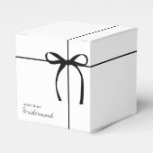 Bruidsmeisje Voorstelbox - Verloving Bruidsfeest Bedankdoosjes (Voorkant Zijde)
