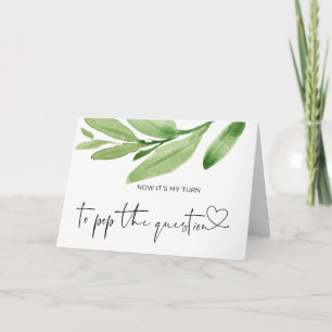 Bruidsmeisje vraagt Pop de vraag Maid of Honor Kaart
