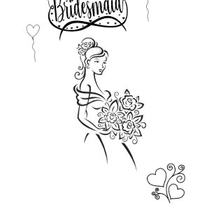 Bruidsmeisje vrijgezellenfeest of bruids douche t-shirt
