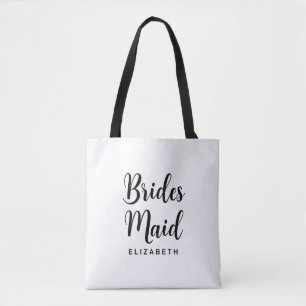 Bruidsmeisje vrijgezellenfeest sjabloon Dames Mode Tote Bag